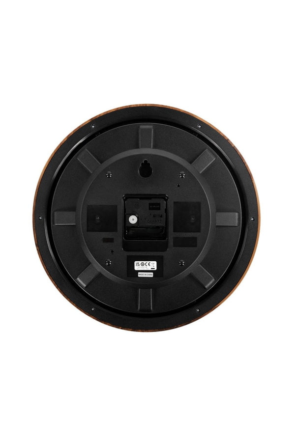 Seiko Timeless Dark Brown 32cm Wall Clock QHA014B