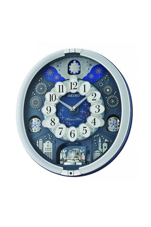 Seiko Melody in Motion Wall Clock - Rotating Face - QXM379S