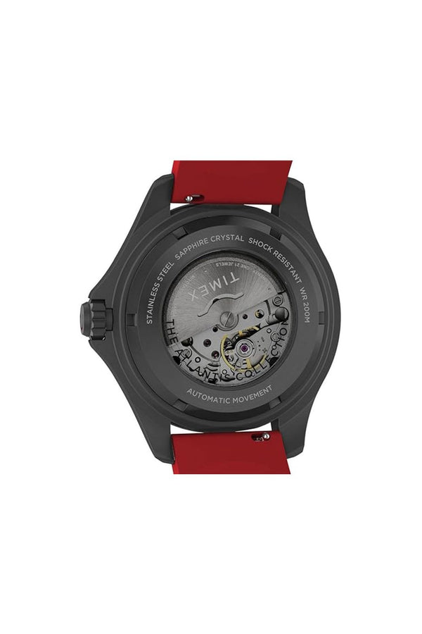 Timex TW2W21000 Tiburon Gents Automatic Rubber Strap Watch