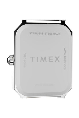 Timex Ladies Black Leather Strap Dress Watch TW2Y00800