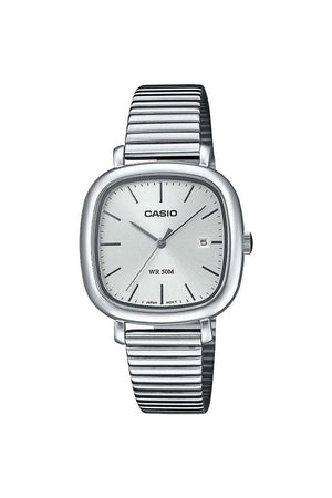 Casio Ladies Stainless Steel 30mm Quartz Watch LTP-B166D-7AVEF