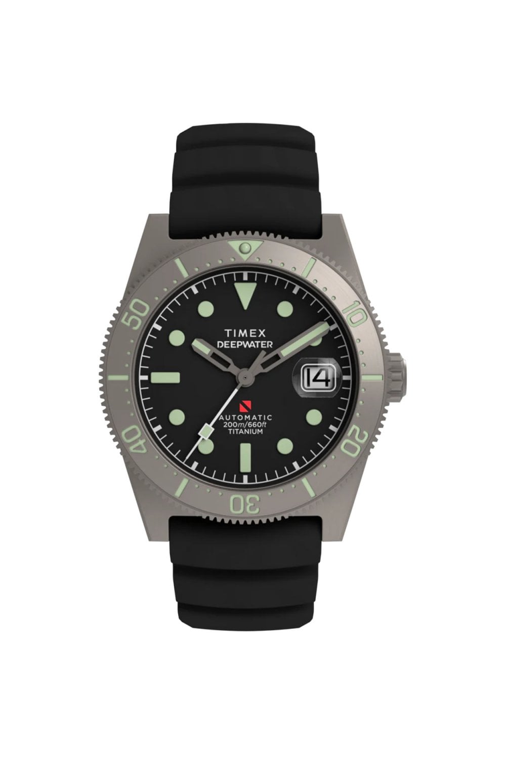 Timex Deepwater Reef 200 Titanium Automatic 41mm Watch TW2W73800
