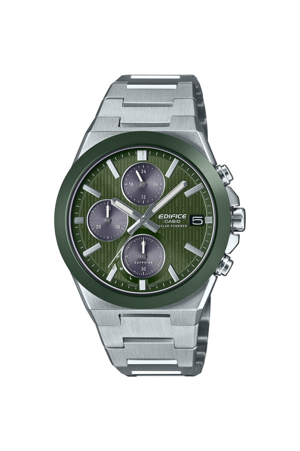 Casio Edifice Gents Solar Powered 40mm Chronograph Watch EFS-S650D-3AEF