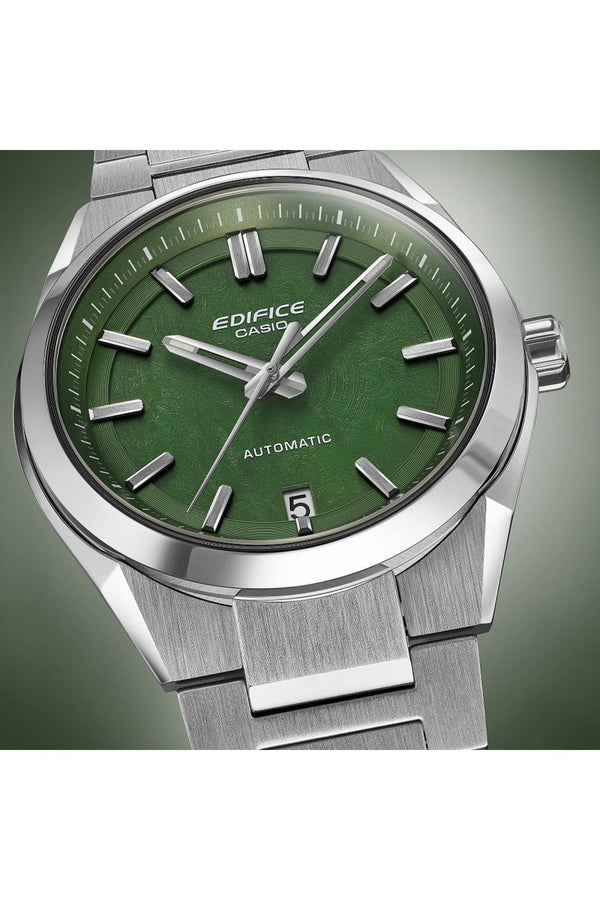 Casio Edifice Green Electroforming Dial Automatic Watch EFK-100D-3AER