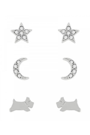 Radley Ladies Galaxy Street Triple Pack Stud Earrings RYJ1355S