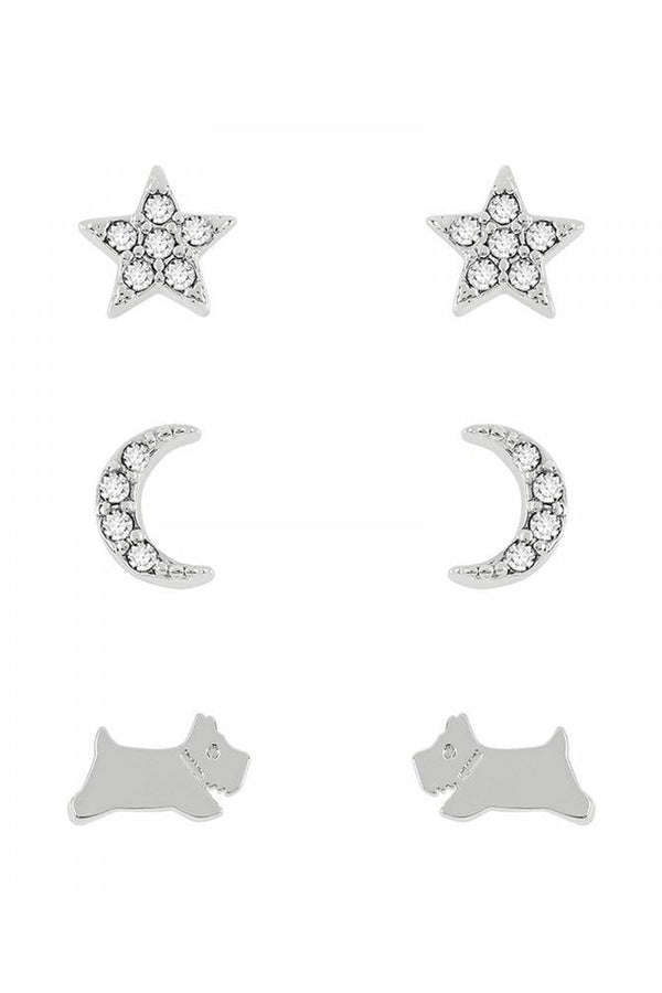 Radley Ladies Galaxy Street Triple Pack Stud Earrings RYJ1355S