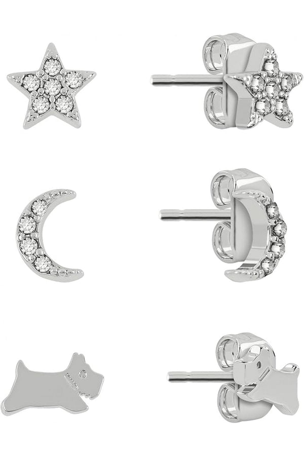 Radley Ladies Galaxy Street Triple Pack Stud Earrings RYJ1355S