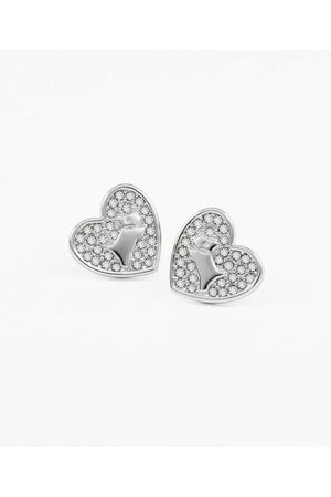 Radley Ladies Silver Plated Heart Stud Earrings RYJ1447S