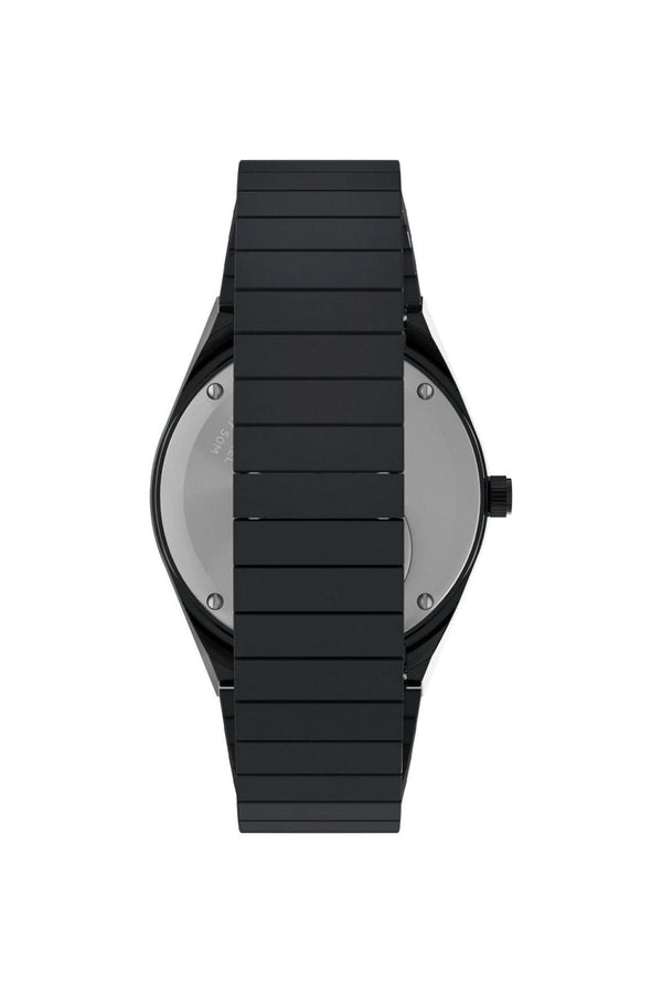 Timex Ladies Q Timex 36mm Black Crystalized Lab Watch TW2W10600