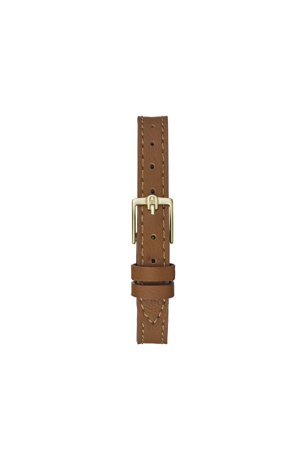Furla Ladies Studs Index 24mm Gold-Tone leather Strap Watch WW00008002L2