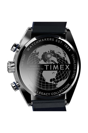 Timex Gents Legacy Tonneau 42mm Leather Strap Watch TW2W93500