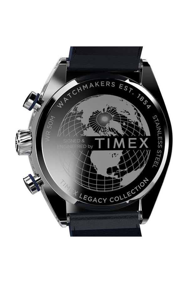 Timex Gents Legacy Tonneau 42mm Leather Strap Watch TW2W93500
