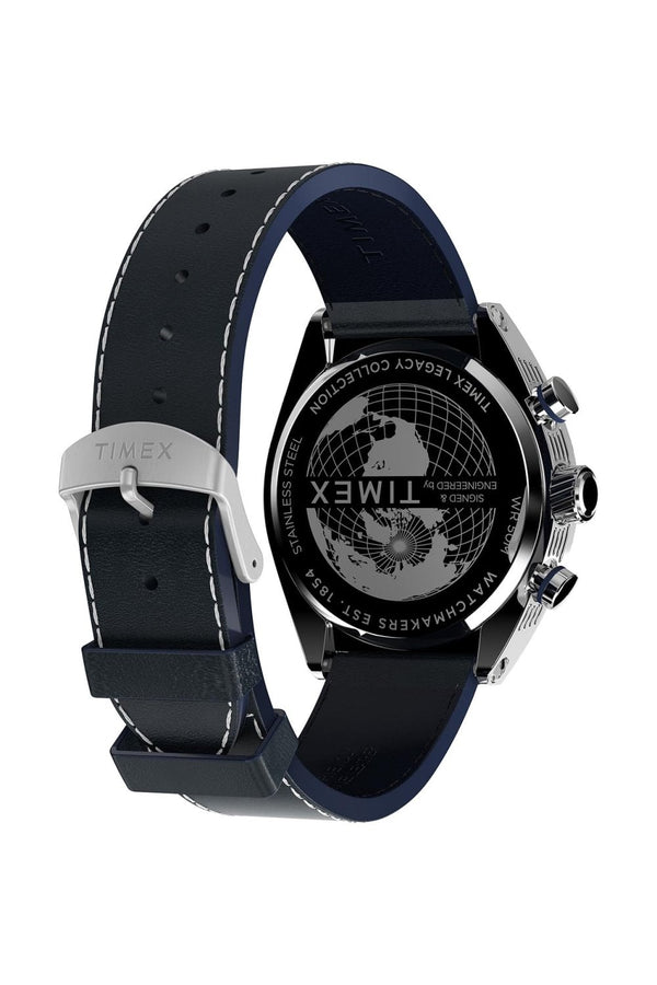 Timex Gents Legacy Tonneau 42mm Leather Strap Watch TW2W93500