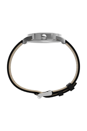 Timex Gents Easy Reader® Classic 38mm Black Leather Strap Watch TW2Y12800