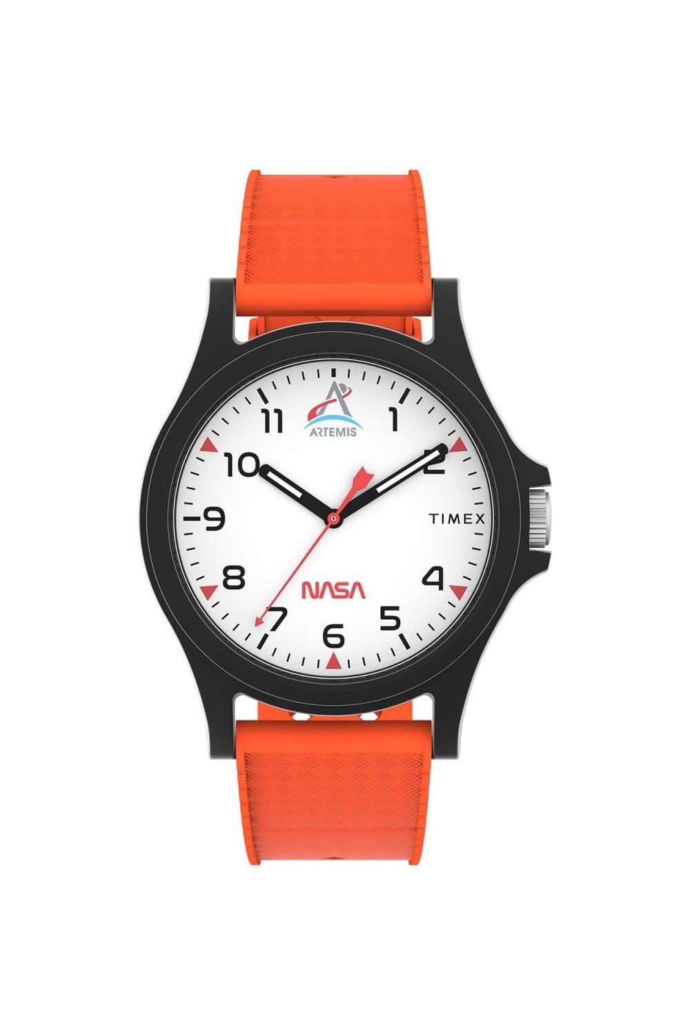Timex Gents Main Street NASA Artemis 40mm Silicone Strap Watch TW2Y13000