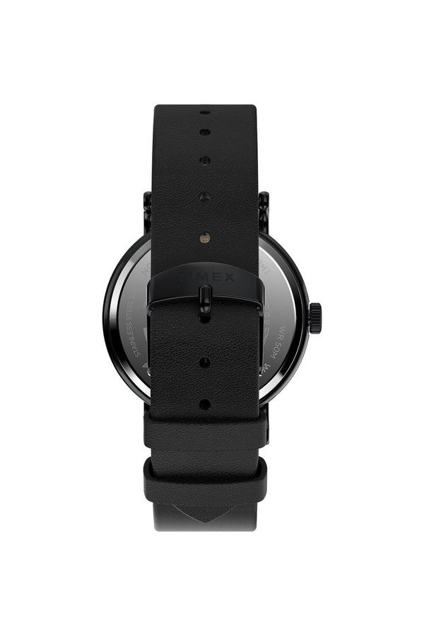 Timex Gents Weekender Day of the Dead 40mm Leather Strap Watch TW2Y15900
