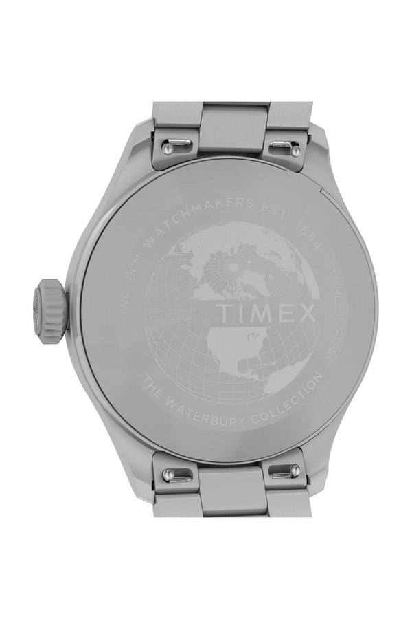 Timex Gents Waterbury Ace 41mm Stainless Steel Bracelet Watch TW2Y18800