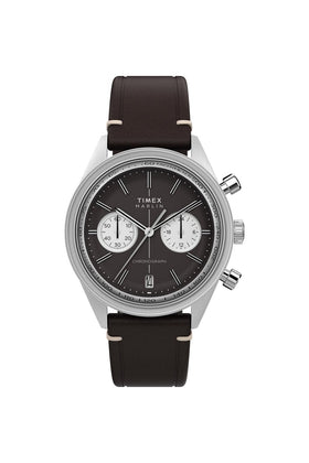 Timex TW2Y24700 Gents Watch Marlin Jet Quartz Chronograph 40mm Leather Strap