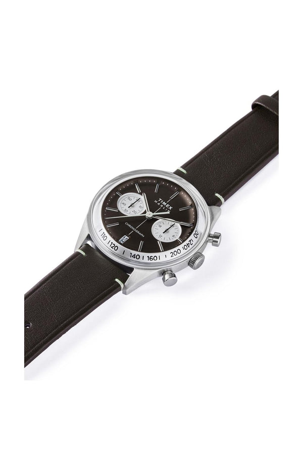 Timex TW2Y24700 Gents Watch Marlin Jet Quartz Chronograph 40mm Leather Strap