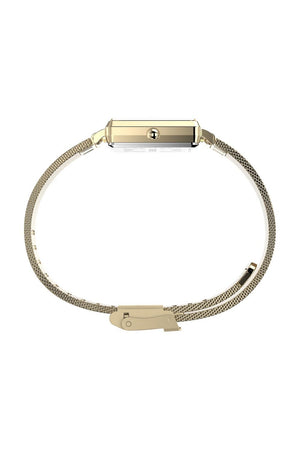 Timex Ladies Transcend 22mm Gold-Tone Stainless Steel Bracelet Watch TW2Y26100