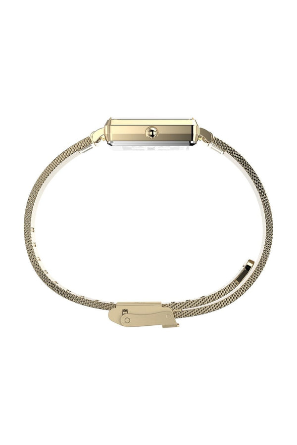 Timex Ladies Transcend 22mm Gold-Tone Stainless Steel Bracelet Watch TW2Y26100