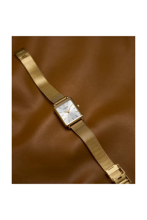 Timex Ladies Transcend 22mm Gold-Tone Stainless Steel Bracelet Watch TW2Y26100