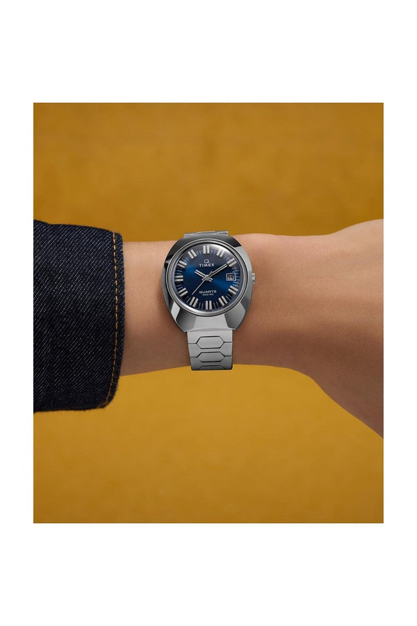 Timex Q TW2Y33100 Gents 1972 Time Machine Reissue 39mm Watch
