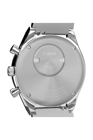 Timex Q Gents Chronograph 40mm Stainless Steel Bracelet Watch TW2Y36200