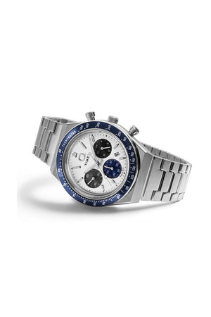 Timex Q Gents Chronograph 40mm Stainless Steel Bracelet Watch TW2Y36200