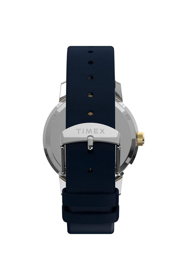 Timex Gents Marlin® Quartz GMT 40mm Leather Strap Watch TW2Y47900