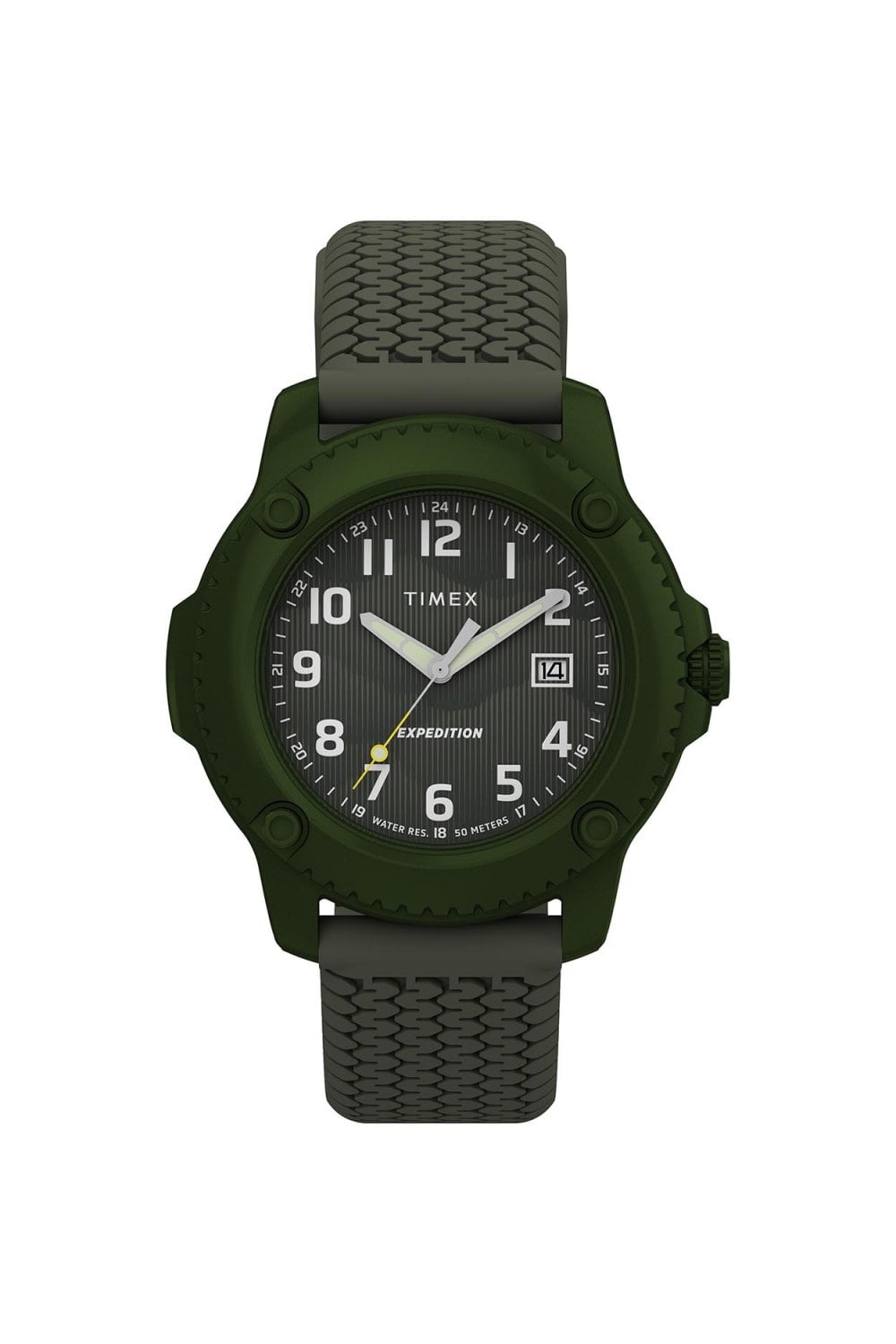 Timex Gents Expedition® Timber 42mm Silicone Strap Watch TW4B34700