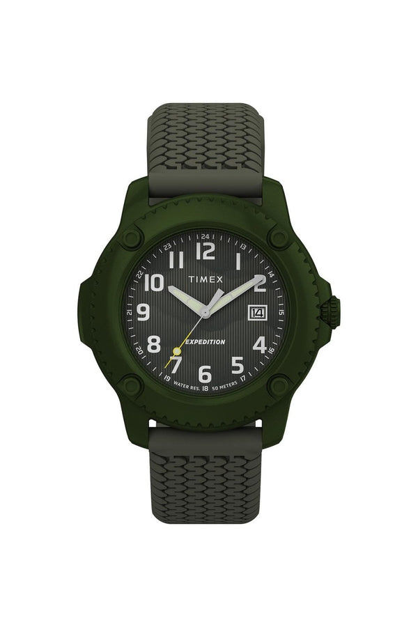 Timex Gents Expedition® Timber 42mm Silicone Strap Watch TW4B34700