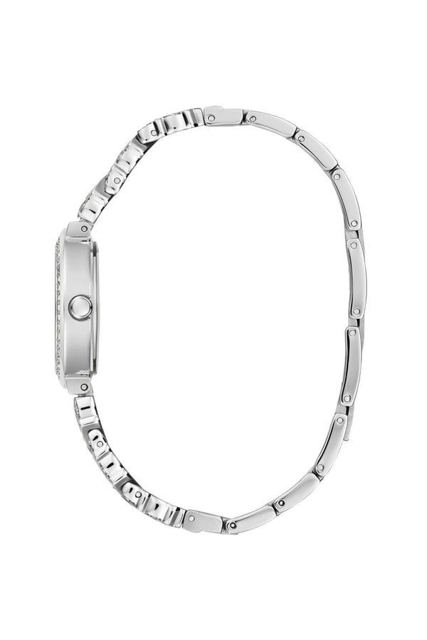 Guess Ladies Silver-Tone Stainless Steel Treasure Watch GW0476L1