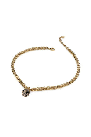 Guess Ladies Leopard Pendant Necklace