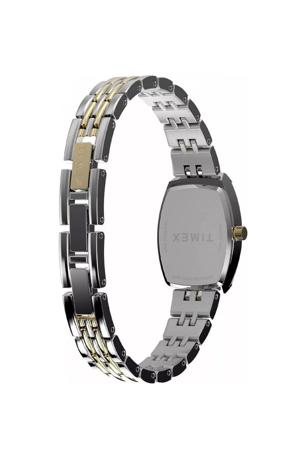 Timex Ladies Charlotte 22mm Two-Tone Bracelet Watch TW2Y22300