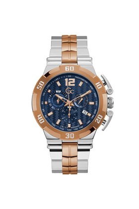 GC Gents Structura Two-Tone Stainless Steel 44mm Dress Watch Y52007G7MF