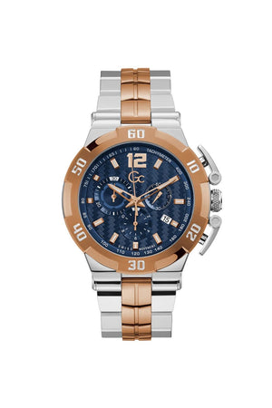 GC Gents Structura Two-Tone Stainless Steel 44mm Dress Watch Y52007G7MF
