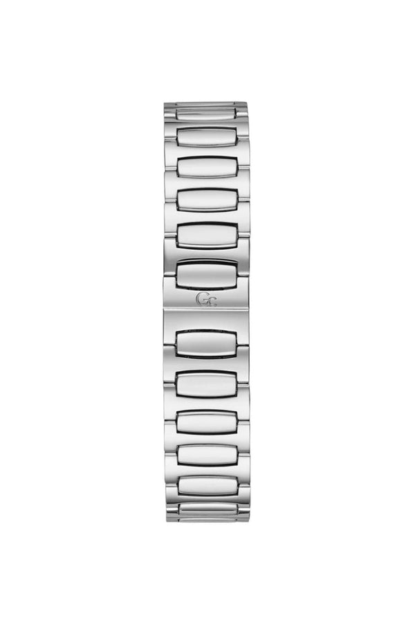 GC Ladies Fusion Lady Silver-Tone Stainless Steel 34mm Dress Watch Y96003L1MF