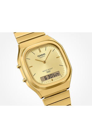 Casio Gents Vintage Bracelet Watch AQ-240EG-9AEF