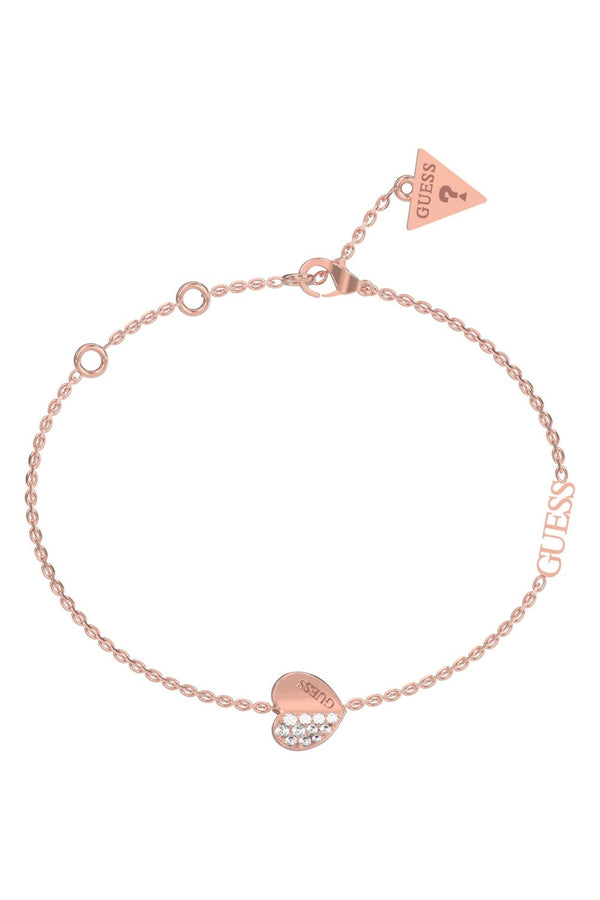 Guess Ladies Lovely Guess Bracelet UBB03036RGL