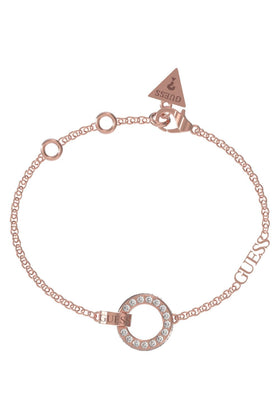 Guess Ladies Circle Lights Bracelet UBB03162RGL
