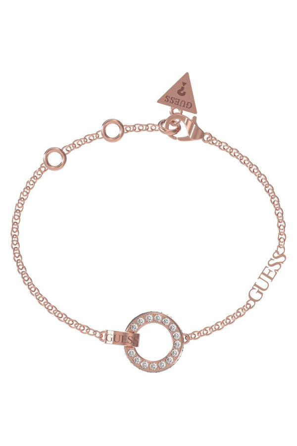 Guess Ladies Circle Lights Bracelet UBB03162RGL
