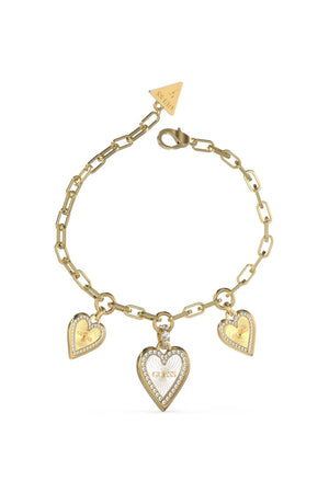Guess Ladies Love Me Tender Bracelet UBB03235YGRHS