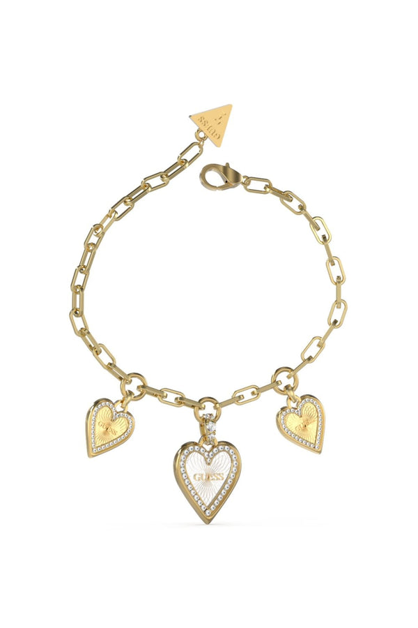 Guess Ladies Love Me Tender Bracelet UBB03235YGRHS