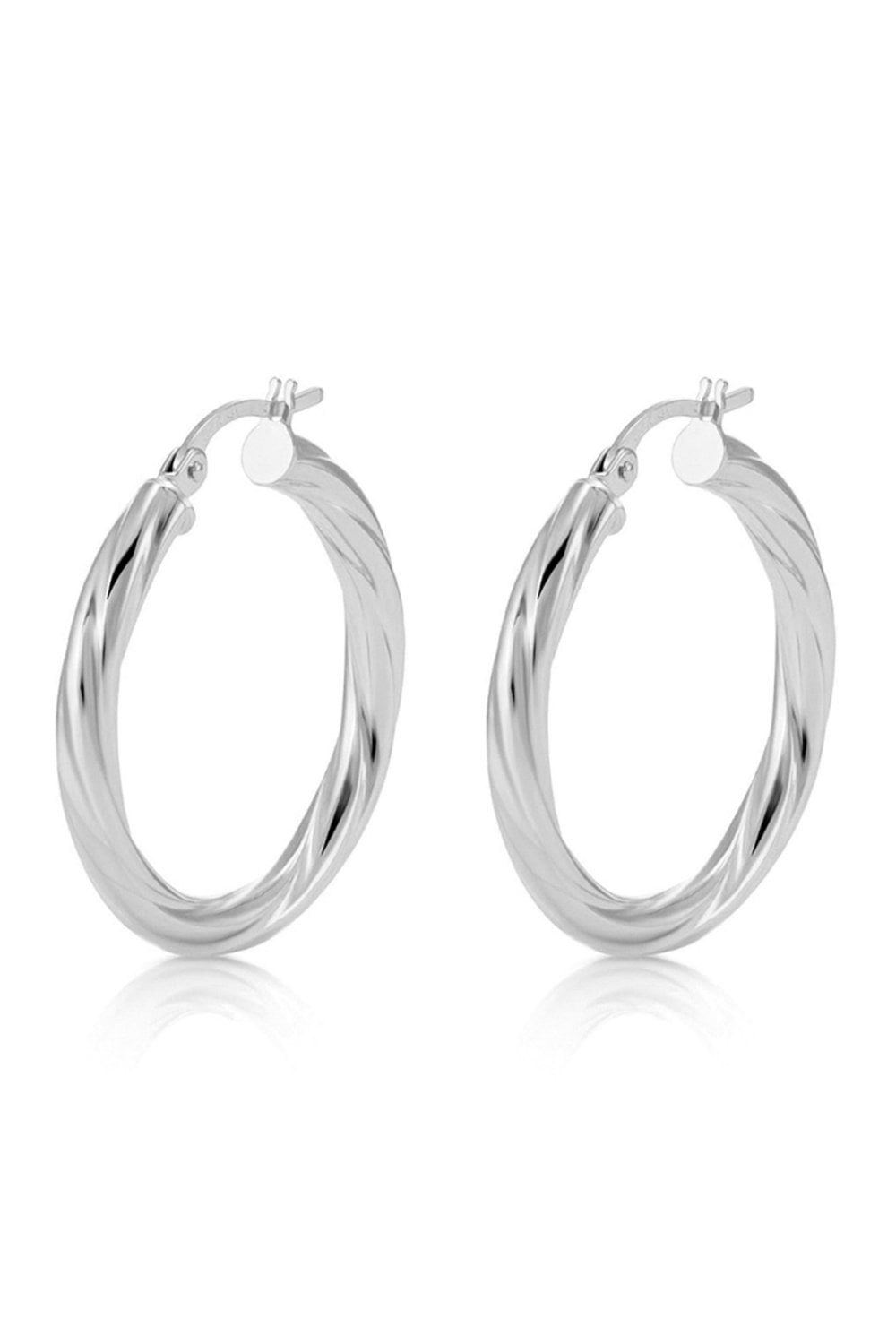 Guess Ladies Hoops I Did It Again Earrings UBE04187RH