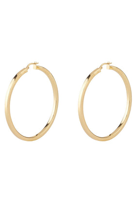 Guess Ladies Hoops I Did It Again Earrings UBE04198YG