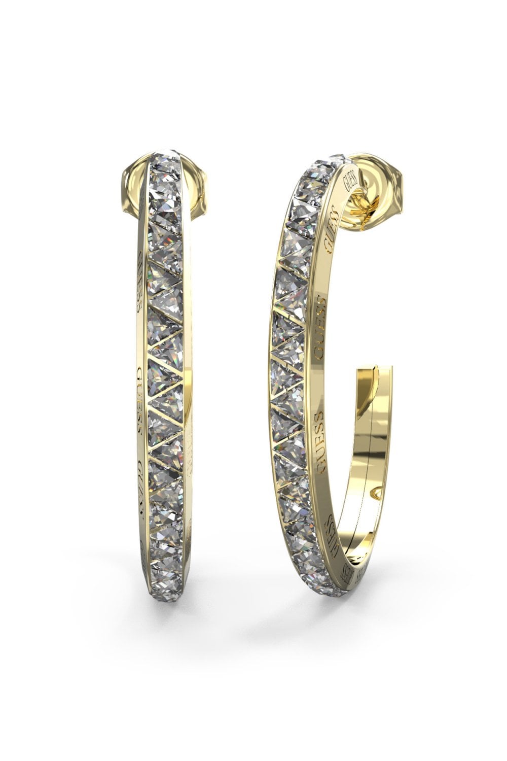 Guess Ladies Trinity Earrings UBE04564YG