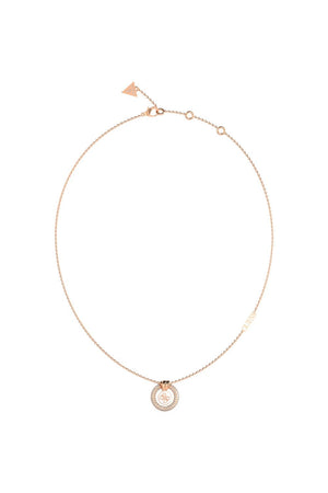 Guess Ladies Knot You Necklace UBN04052RGWH