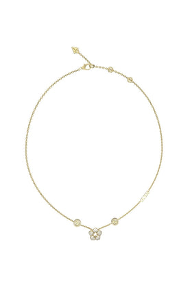 Guess Ladies Shining Winter Necklace UBN04470YG