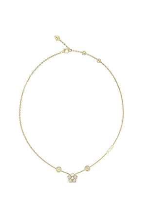Guess Ladies Shining Winter Necklace UBN04470YG